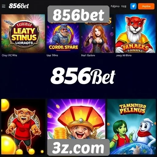 Variedade de jogos disponíveis na 856bet